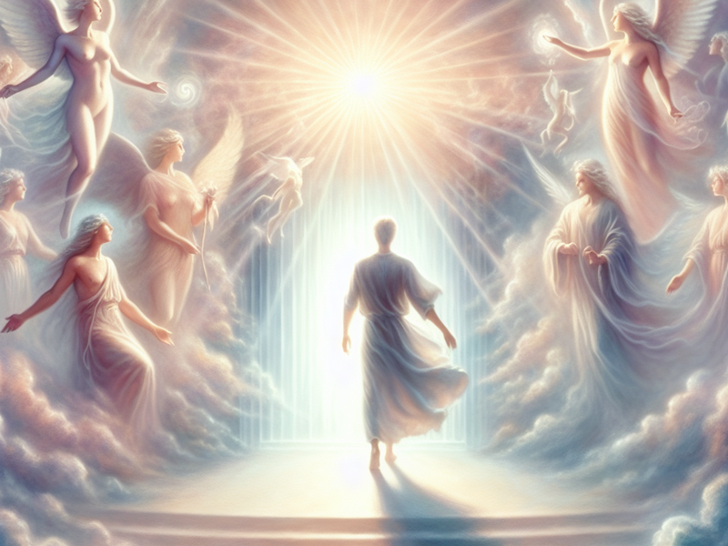 An image representing angelic guidance